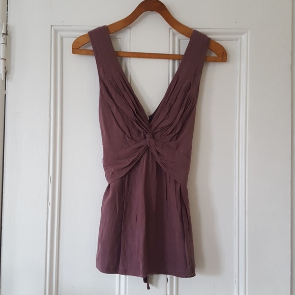 BCBGMaxAzria Tops - BCBG MaxAzria Purple Silk Top